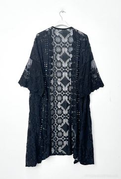 Immagine di CURVY GIRL QUALITY LACE CARDIGAN KIMONO